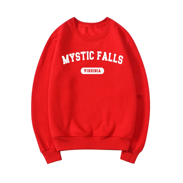 Mystic Falls Timberwolves Vampire Diaries Salvatore Hoodie Women Men y2k  Harajuku Long Sleeve Fleece Pullovers Sweatshirt Hoody - AliExpress
