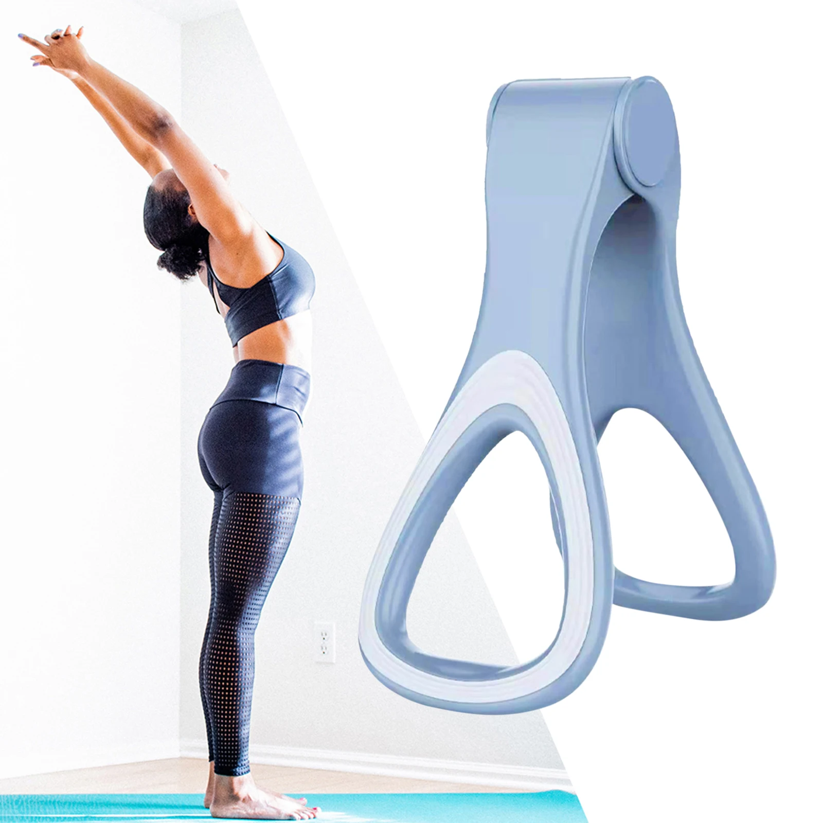 Leg Hip Trainer Pelvic Floor Muscle Training Inner Thigh Buttocks Exerciser Correction Buttocks Home Gym Yoga Fitness Equipment