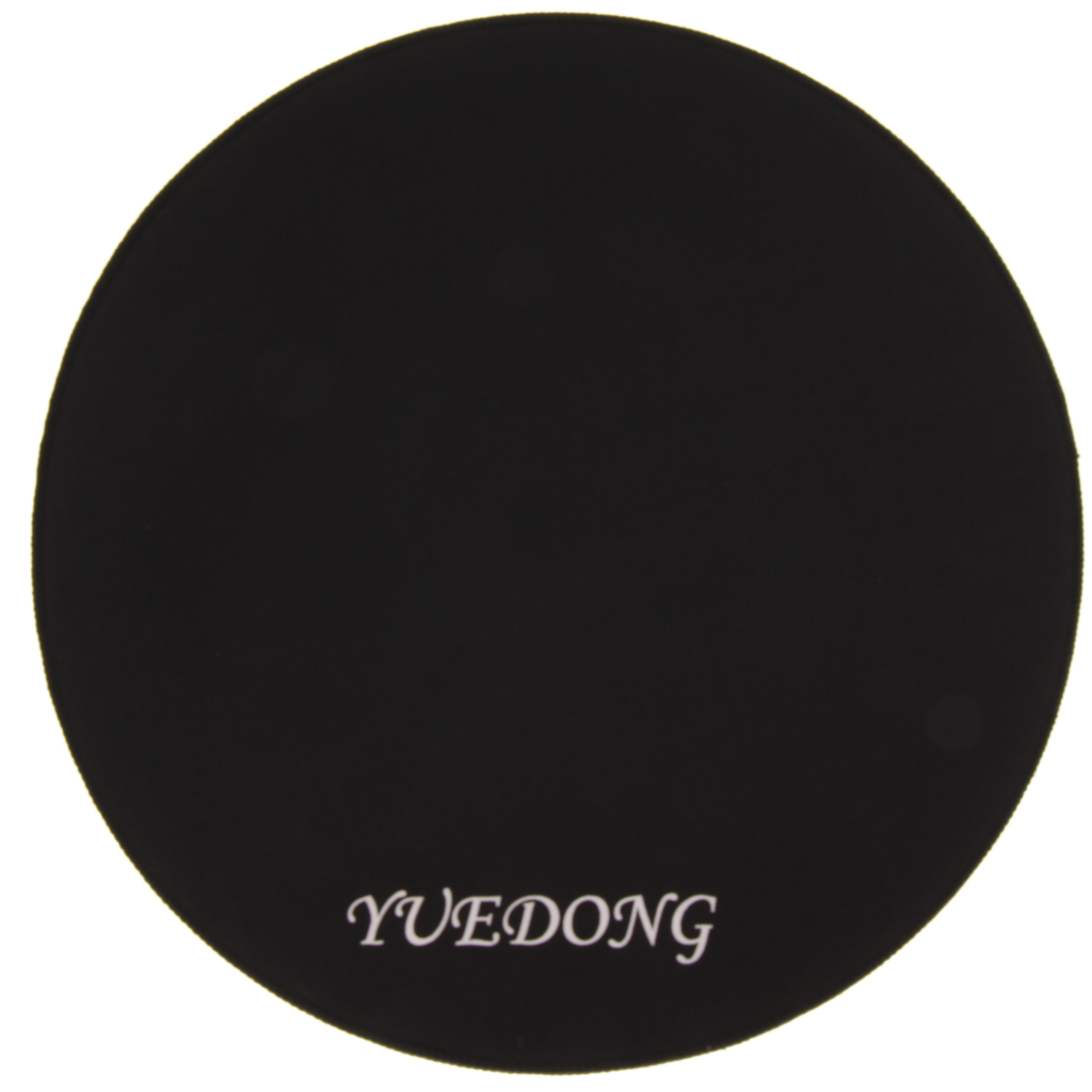 Cymbal Mute Pad Drum Head Pad Drum Kit Set Accessory for Drummer Black