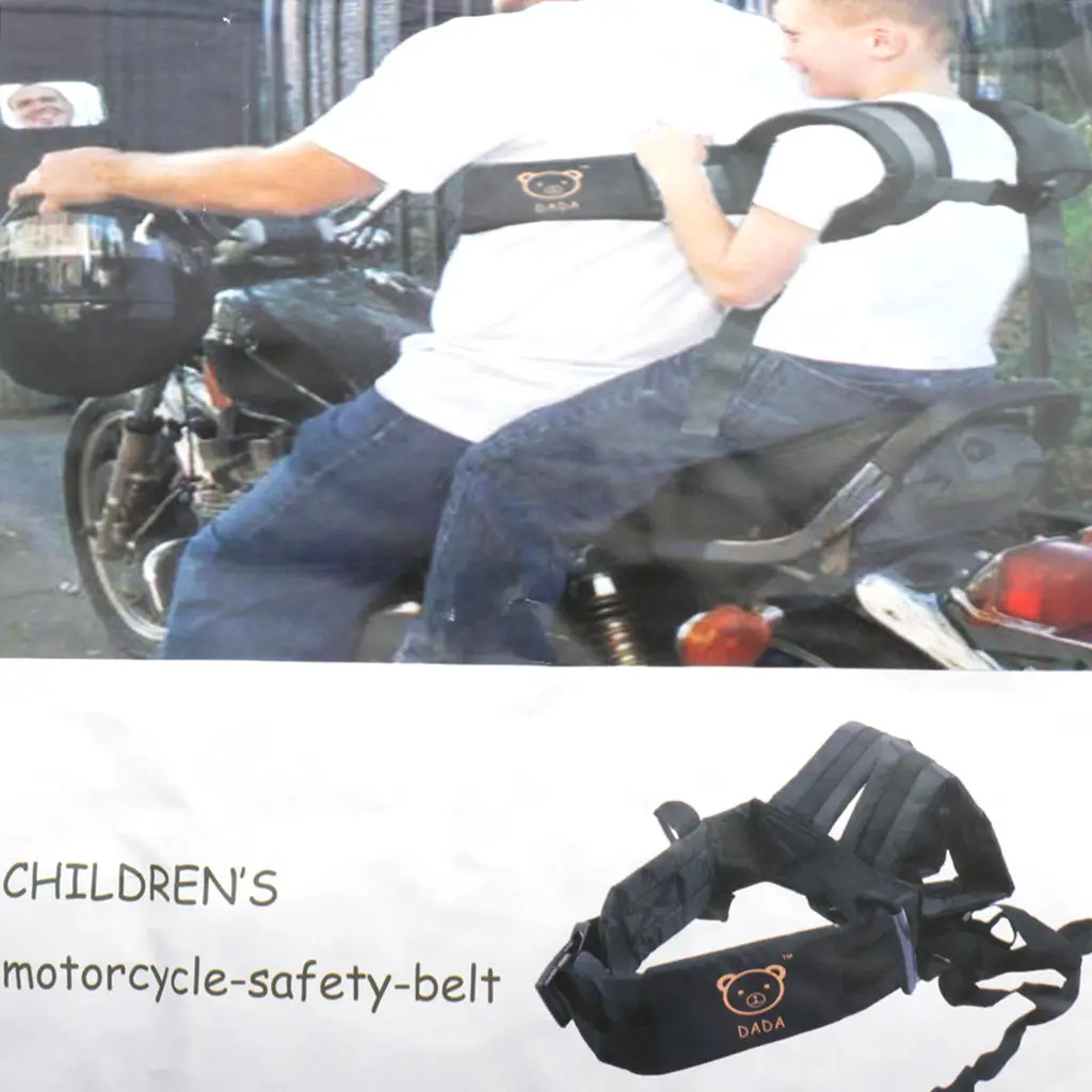 MagiDeal Motorcycle Children Seat Anti Fall Harness Straps Safety Suspenders