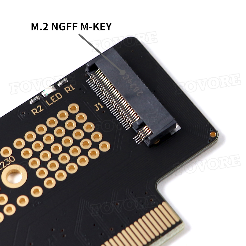 Adaptateur M.2 NVMe Vers PCI-E 4x - Câble 25 Cm Pour Carte Graphique Ou Carte Additionnelle - 5