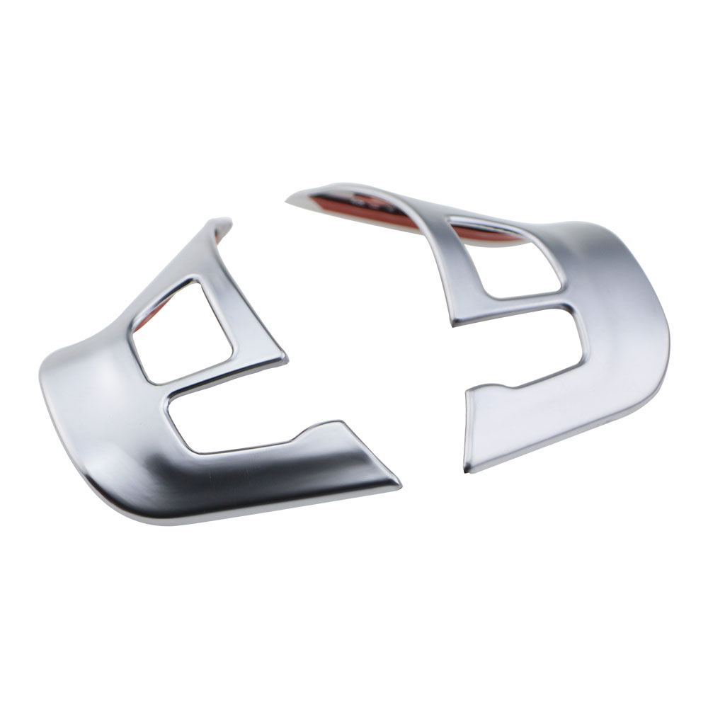 KIQI ABS Auto Lenkrad Panel Dekoration Abdeckung Trim Aufkleber für Peugeot 208 2015 - 2019 Zubehör – Detail 4