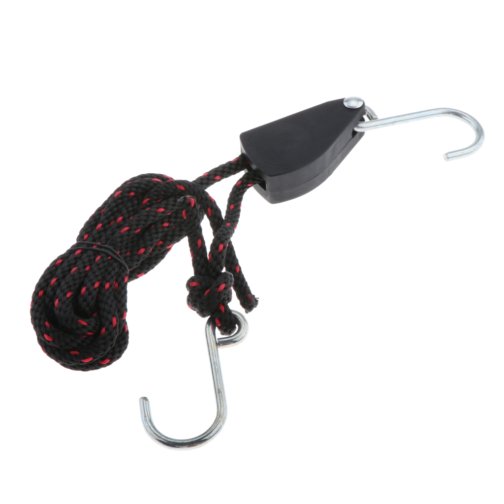 Rope Hanger Ratchet Kayak Canoe Bow and Stern Tie Downs Strap 136KG/300LBS 2.5M