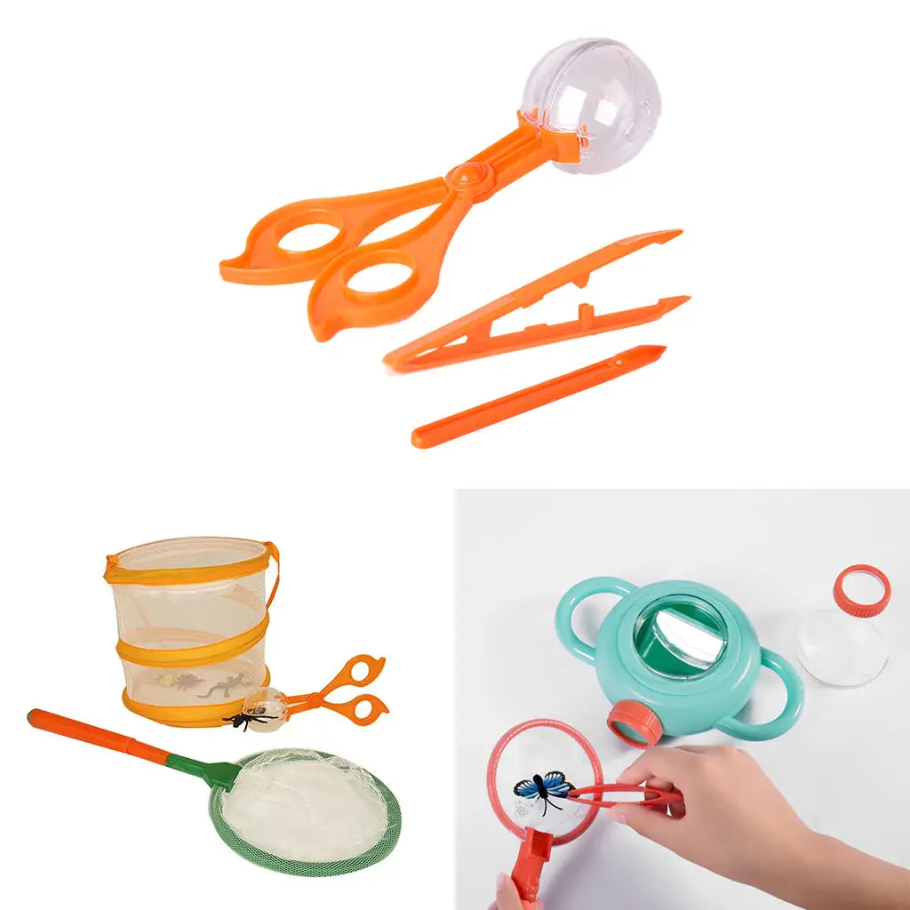 Bug Catching Kit 3 Pcs Adventure Bug Catcher for Outdoor Explorer Gift Hiking Boys and Girls Children
