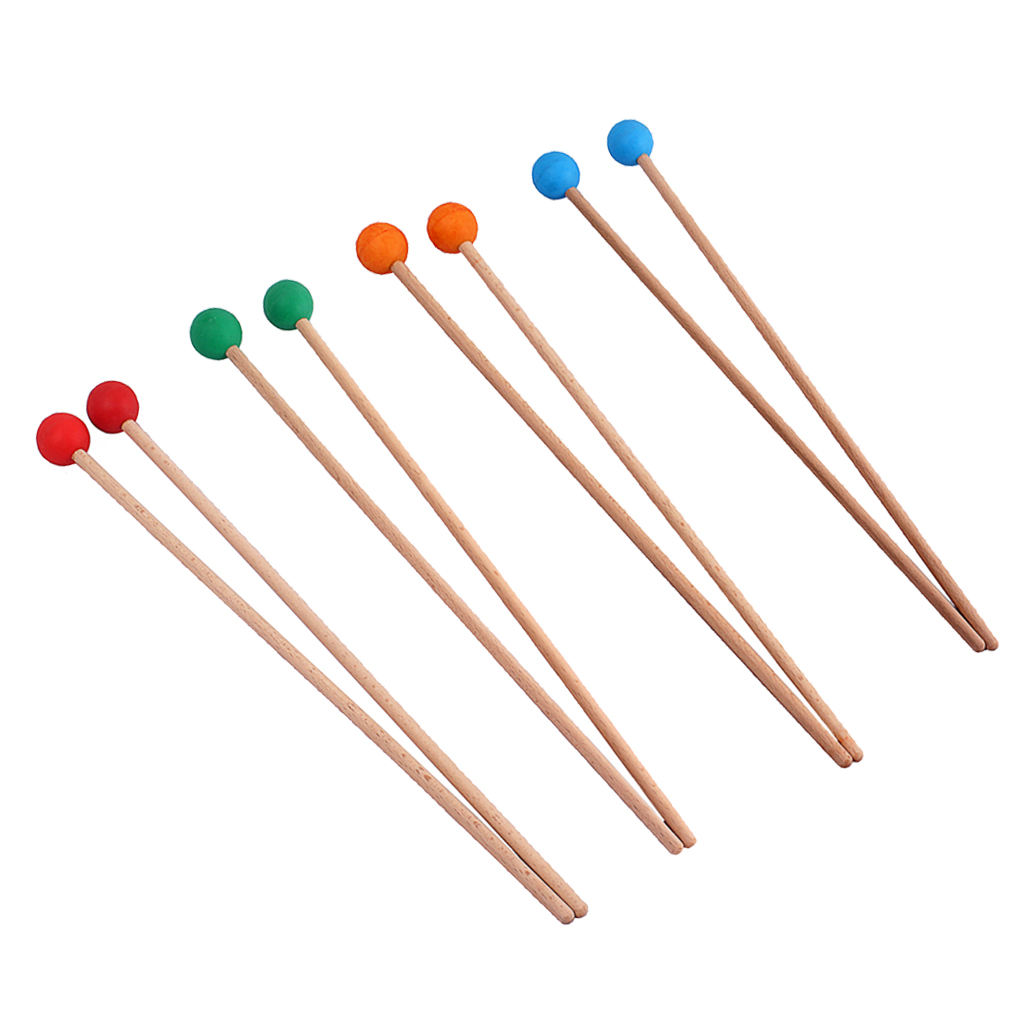 Drum Mallets Drumsticks Comfort Handle for Drum Instrument Accessories