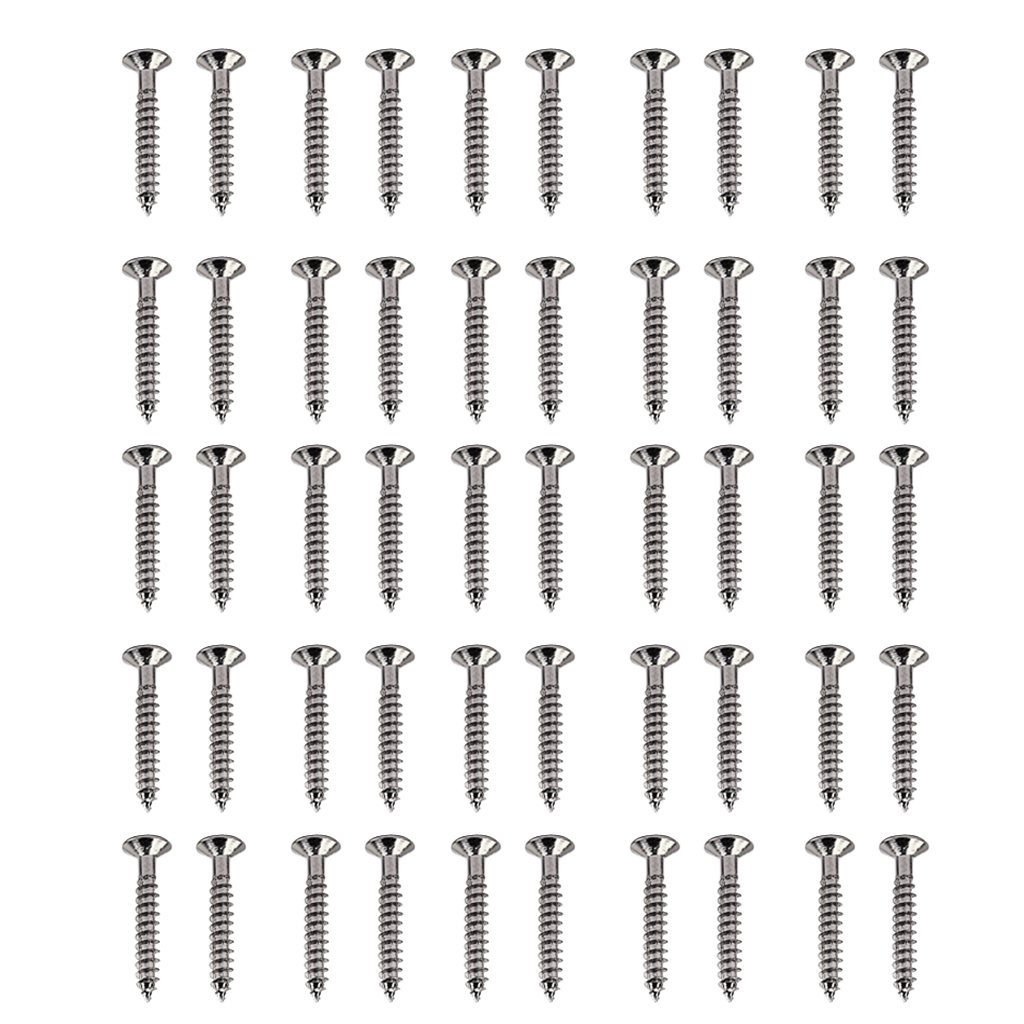 50pcs Tremolo Bridge Mounting Screws For   TL Electric Guitar