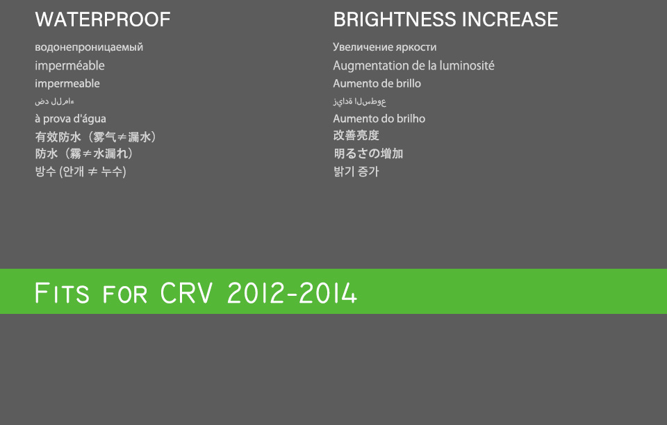 AKD Head Lamp for Honda CR-V LED Headlight 2012-2014 Headlights CRV DRL Turn Signal High Beam Angel Eye Projector Lens
