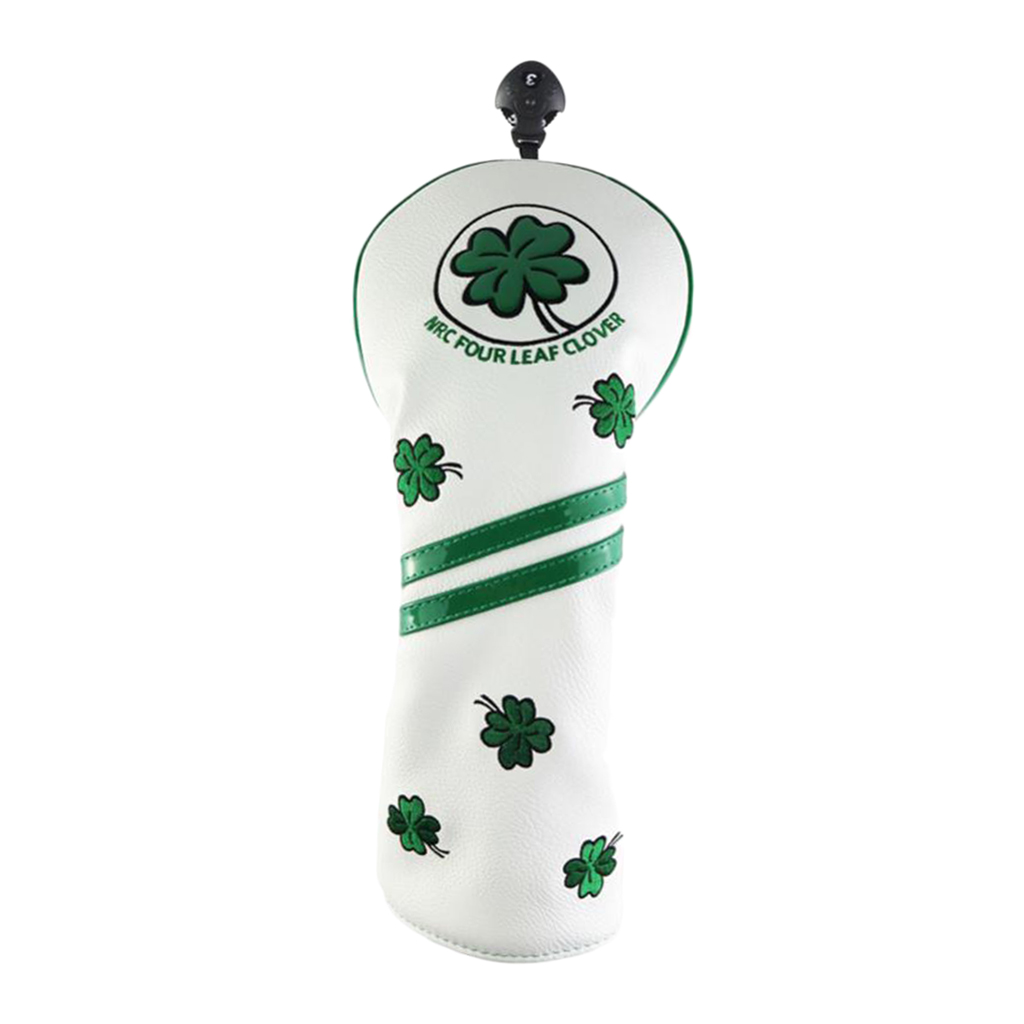 Golf Club Head Covers, Driver Cover Headcovers Protector, Pu Leather for Men and