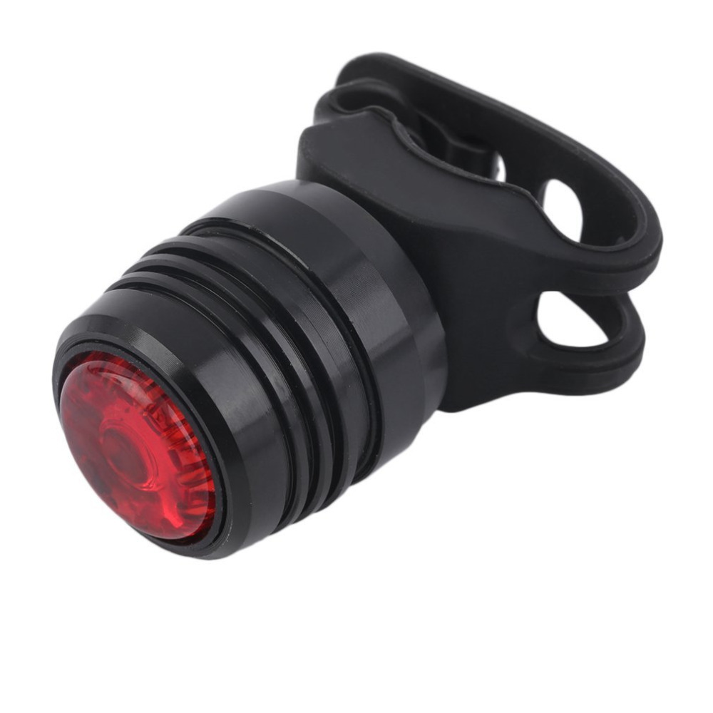 Feu Arrière Vélo En Forme De Cœur LED - Rouge, étanche, 2 Piles Lithium, Modes Constant/clignotant