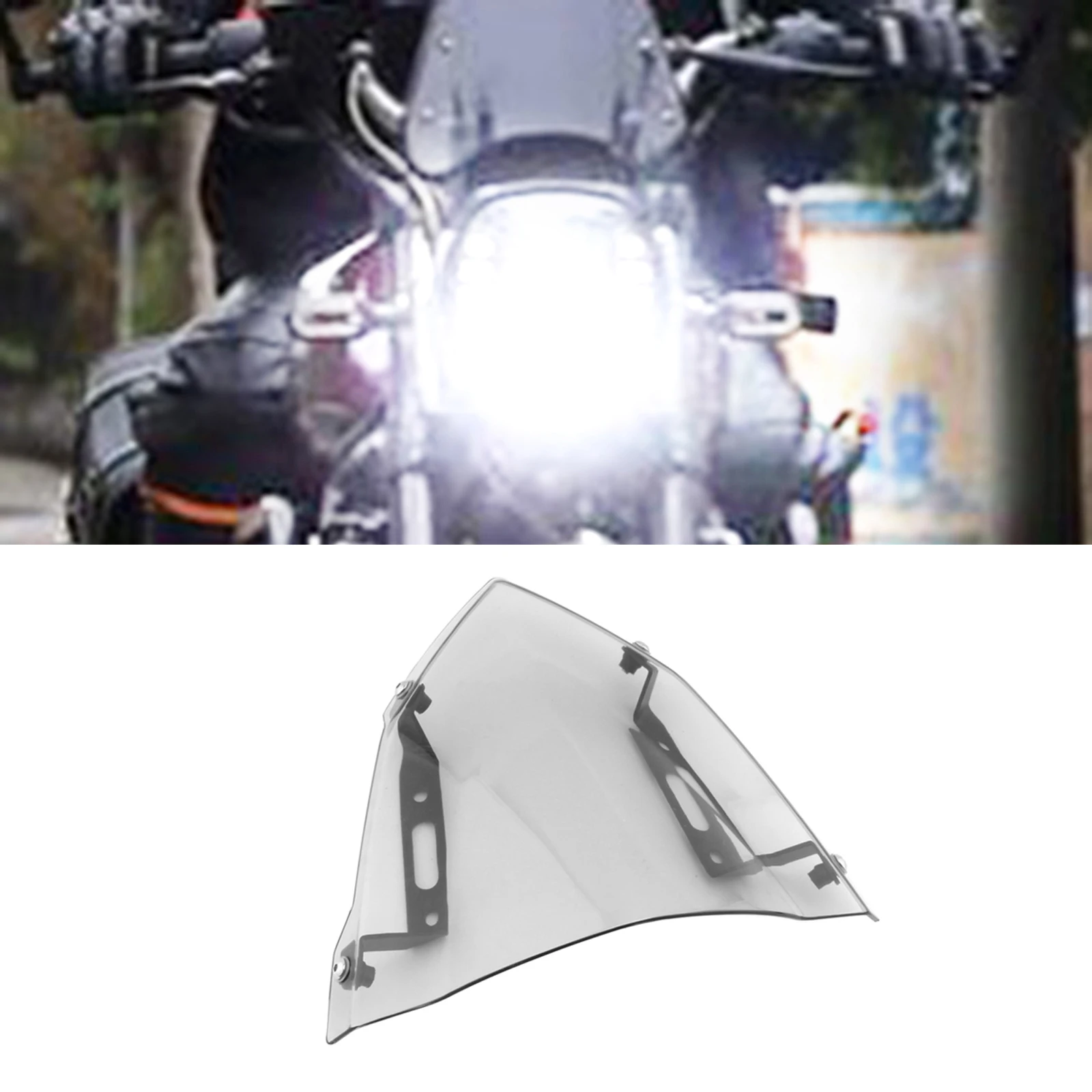 Front Windshield Windscreen Wind Deflectors For YAMAHA MT07 FZ07 14-20 Motorcycle Accessories.
