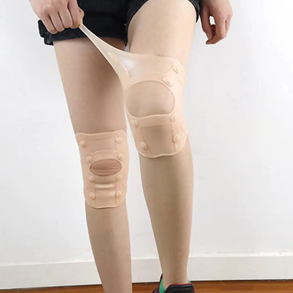 Kneed Pads Magnetic Therapy Skidproof Anti Arthritis Sleeves Brace Massage Knee Pad Kneepads for Pain Relief Foot Care Men Women