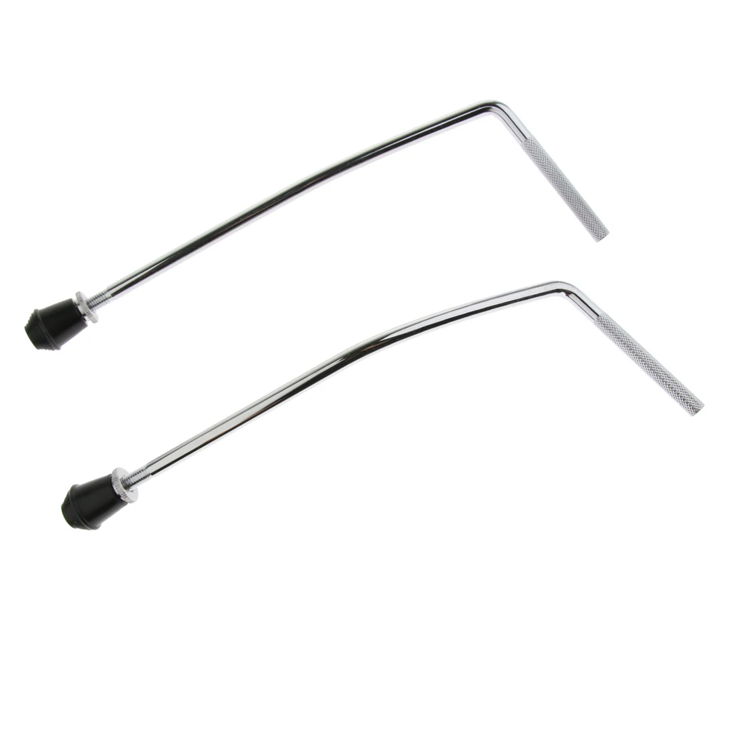 Replacement Bass Drum Legs for Drummer Percussionist, 2 Pack