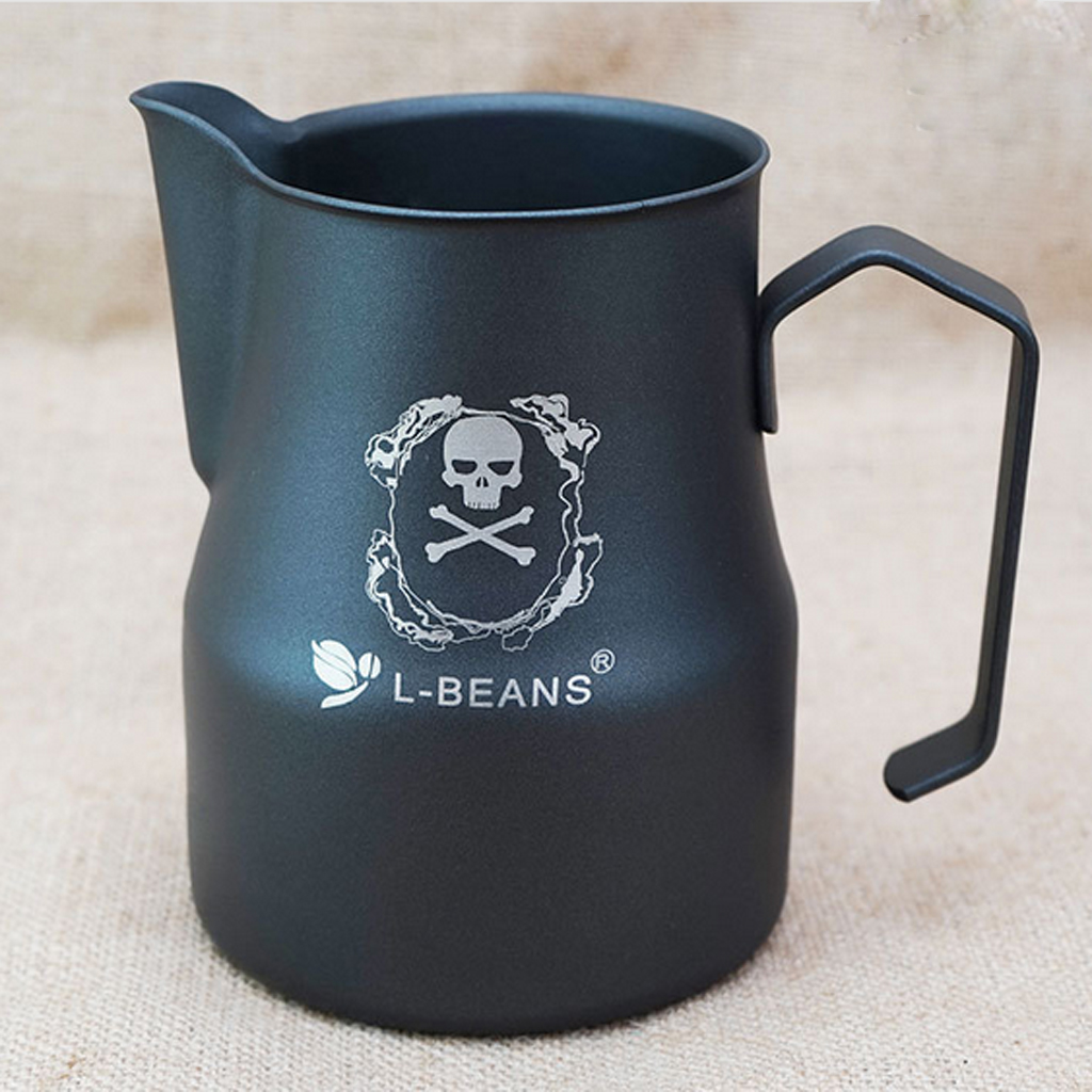 Expresso Stainless Steel Italian Coffee Milk Jug Frothing 550ml 7