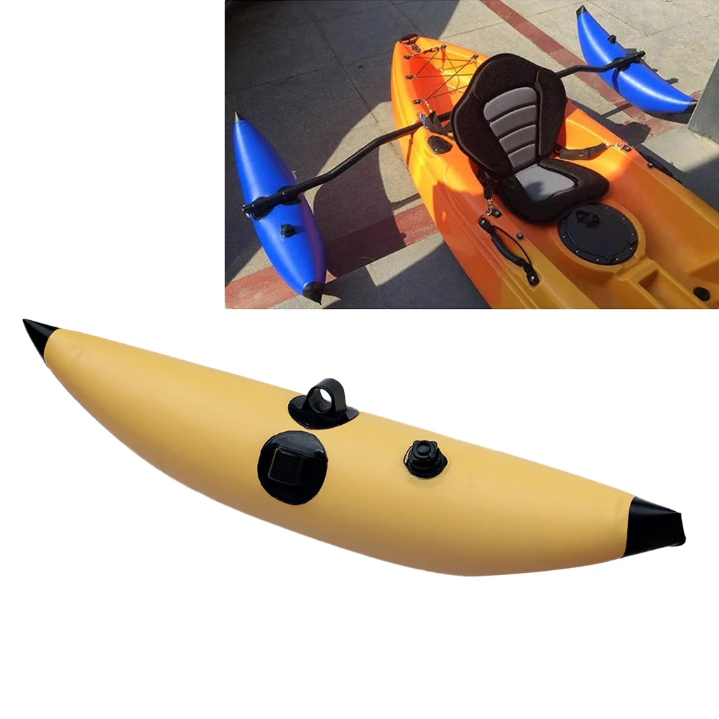 Inflatable Kayak Outrigger/Stabilizer for Canoe Boat Fishing Standing - Heavy Duty & Durable