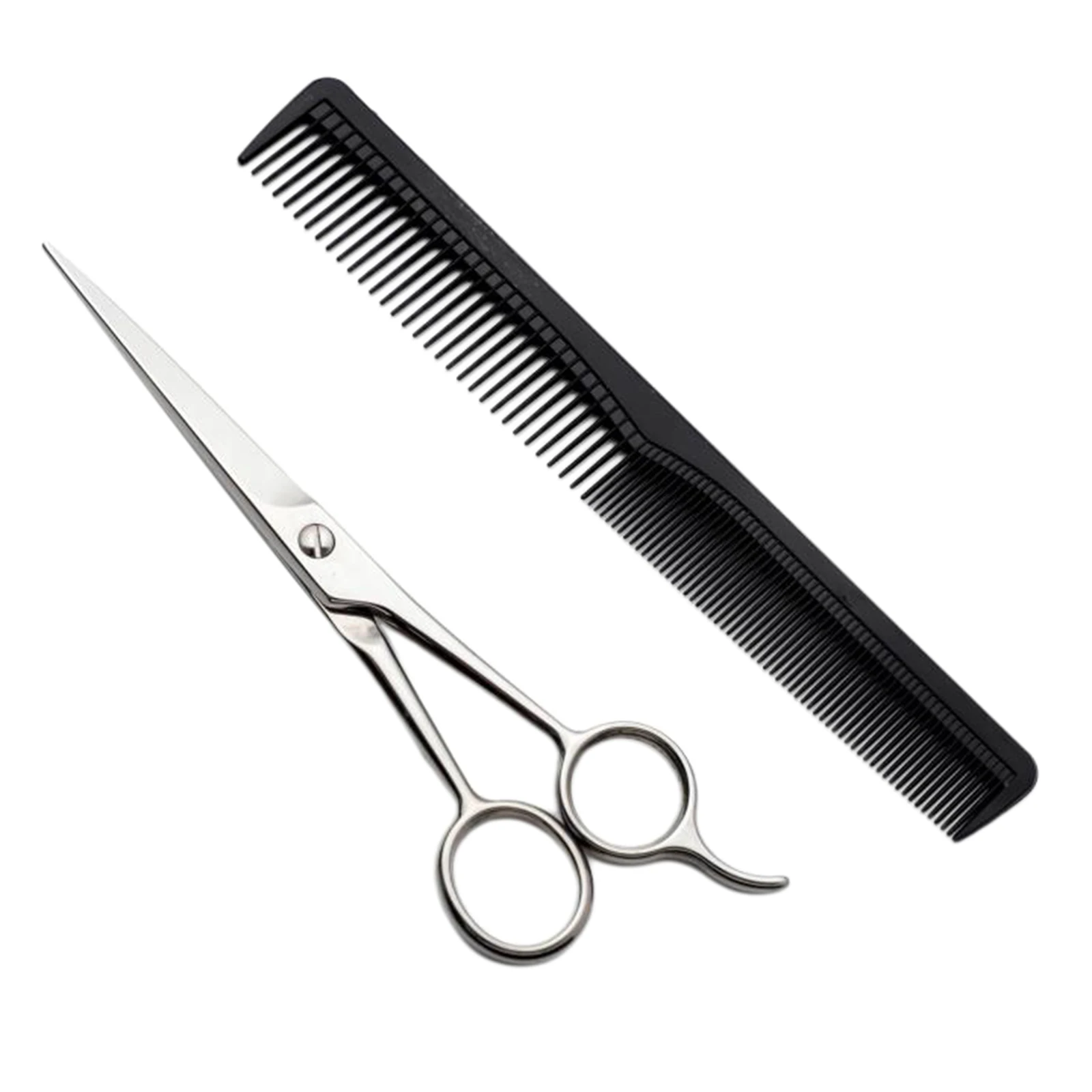 Hair Cutting Scissors 6.5 Overall Length Hairdressing Shears with Comb Hair Scissors Cutting Shears Hairdressing Comb