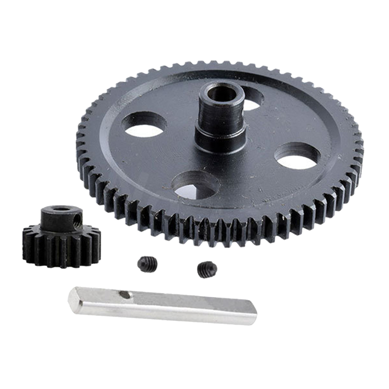2 PCS 62T Main Gear & 17T Pinion Gear for WLtoys 12428-BC 1:12 Scale RC Car