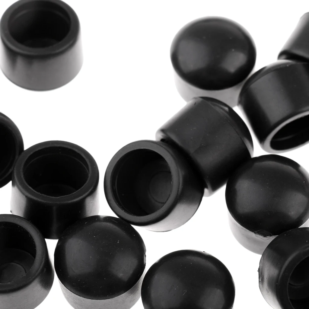 16 Pieces Foosball Machine Rod End Caps, Standard TABLE SOCCER Rubber Caps