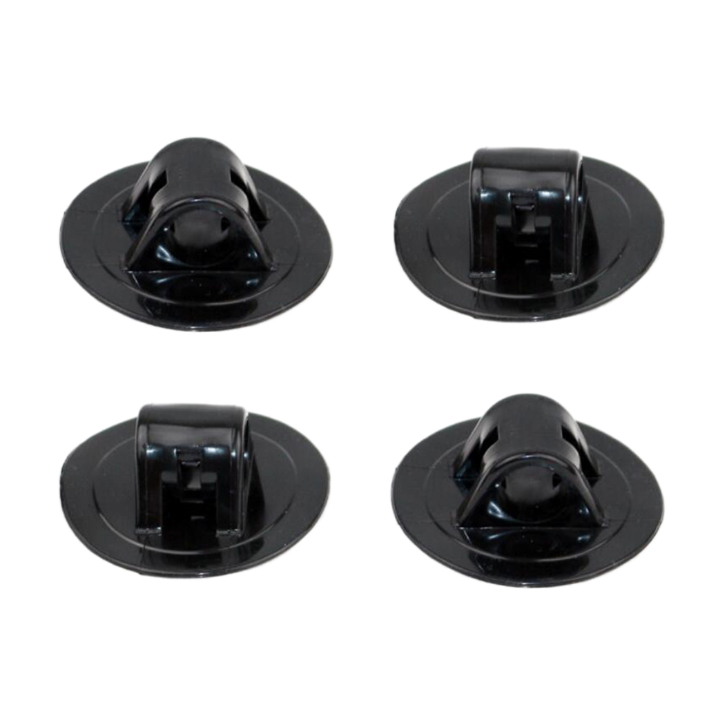 4 Count Inflatable Kayak Engine Boat Motor Bracket Plate Mount Clip Support