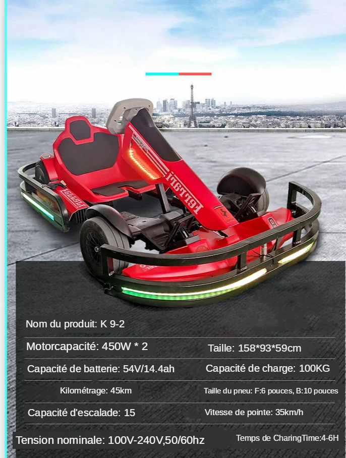 Ninebot-Go Kart électrique multifonctionnel pour enfants, dérive sur le  terrain en plein air ou en intérieur, karts pour adultes - AliExpress