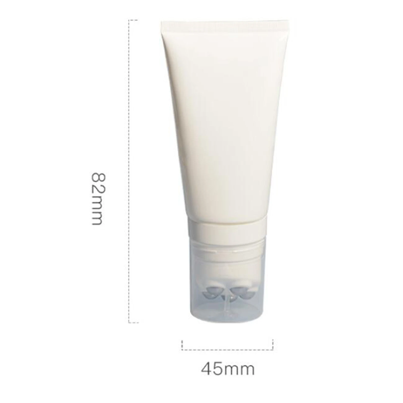 Compact Refillable Soft Silicon Squeeze Tube Bottle Storage Holder Durable Empty Bottle Cream Lotion Shampoo Shower Gel Bottle