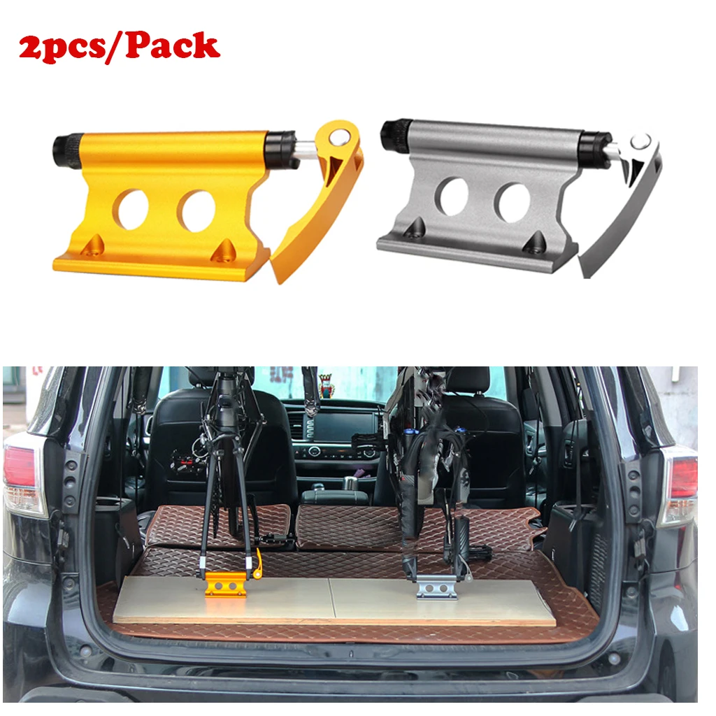 Car Roof Bike Rack Quick-release Fork Installation Mount Holder Block