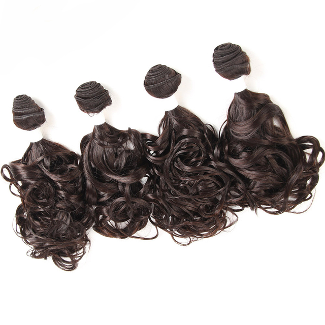 Synthetic Hair Bundles Bouncy Curly Hair Extension Weave Weaving Ombre Brown Flower Type Hair Weft For Women 4 Bundles SOKU tanie i dobre opinie Włókno odporne na wysoką temperaturę luźne pofalowane CN (pochodzenie) RWF-9517 Black Ombre Brown Heat Resistant Synthetic Hair Bundles Bouncy Curly Hair Extension Weave Weaving Ombre Brown Flower Type Hair Weft For Women 4 Bundles SOKU tanie i dobre opinie Włókno odporne na wysoką temperaturę luźne pofalowane CN (pochodzenie) RWF-9517 Black Ombre Brown Heat Resistant