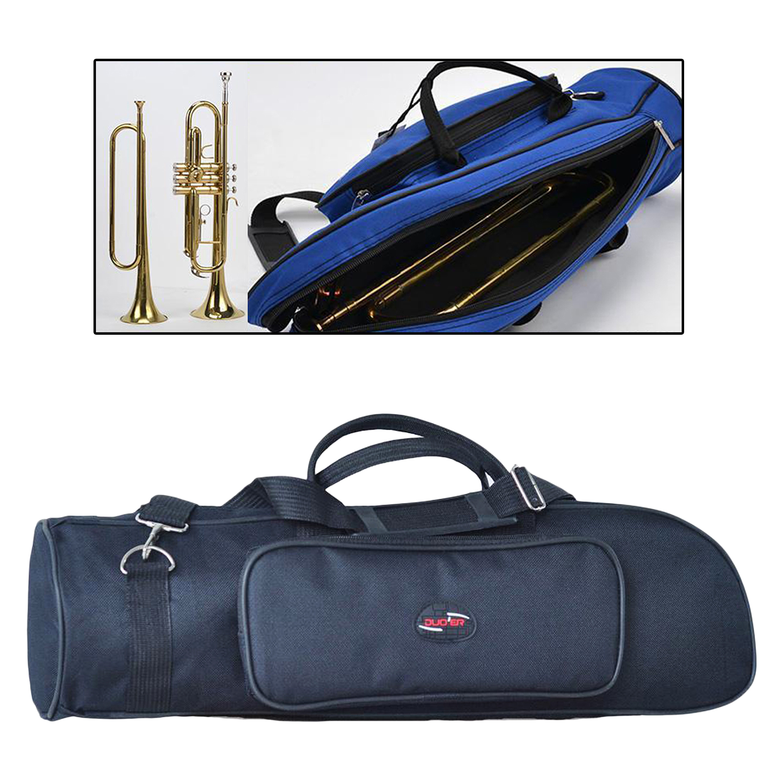 Concert Trumpet Gig Bag Case Waterproof 600D Oxford Shoulder Strap Bags Carrying Case for Musica Instrument Trumpet