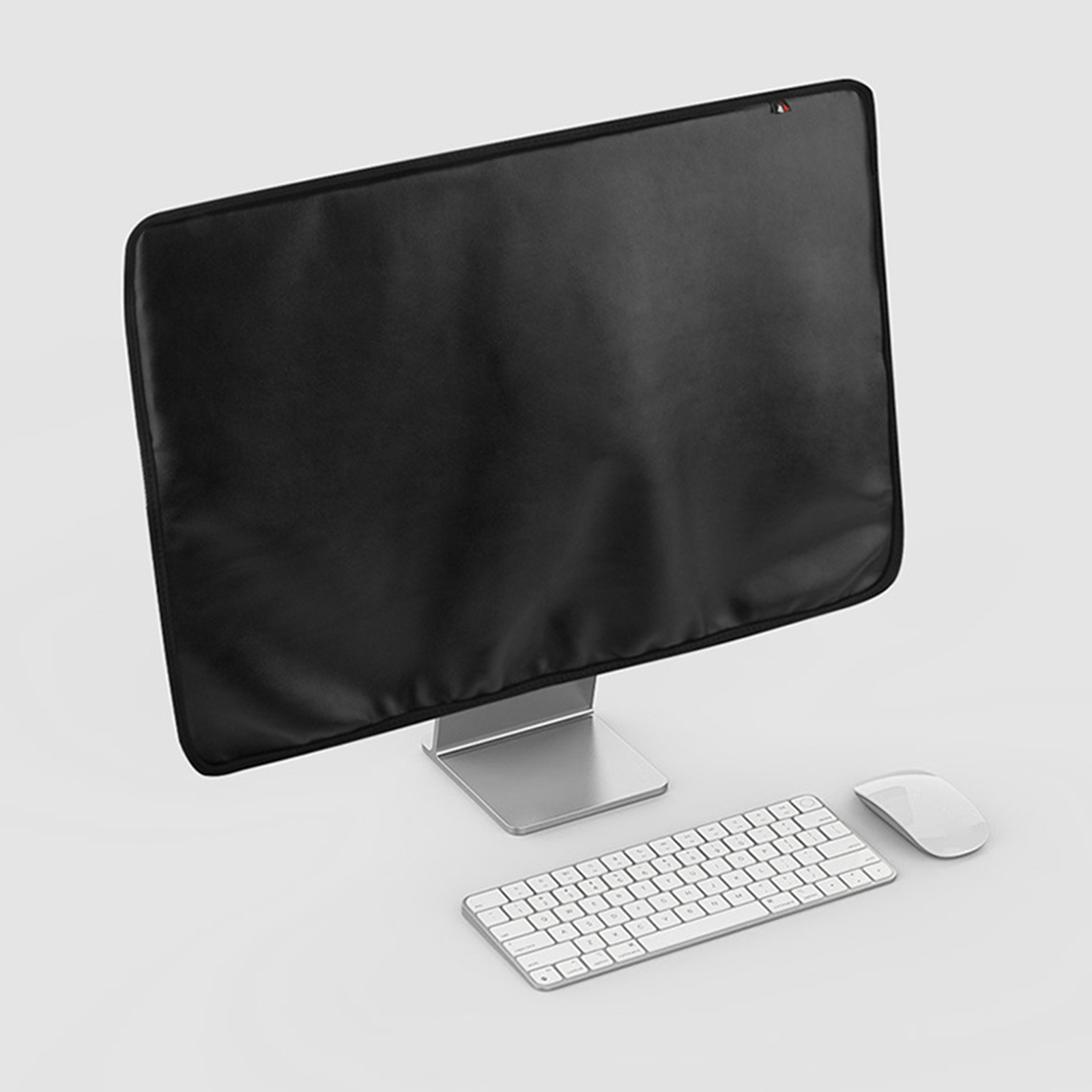 Monitor Dust Cover PU Leather Antistatic Display LED LCD HD Panel Sleeve Protector Compatible for iMac 24'' PC