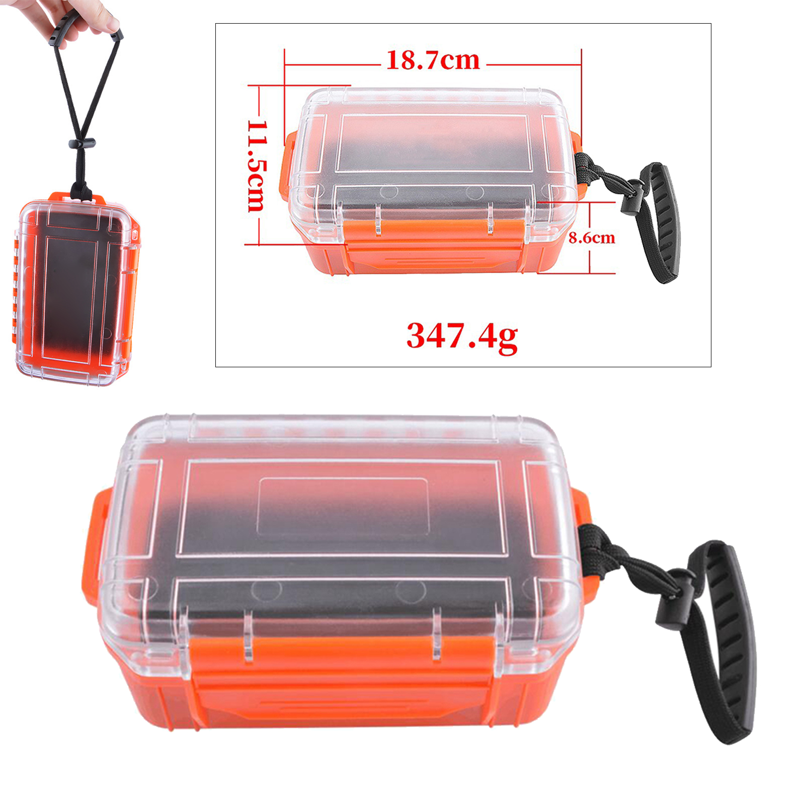Broadheads Display Case Box for Arrow Heads, Flashlight, Tools, Precision Equipment & Instruments