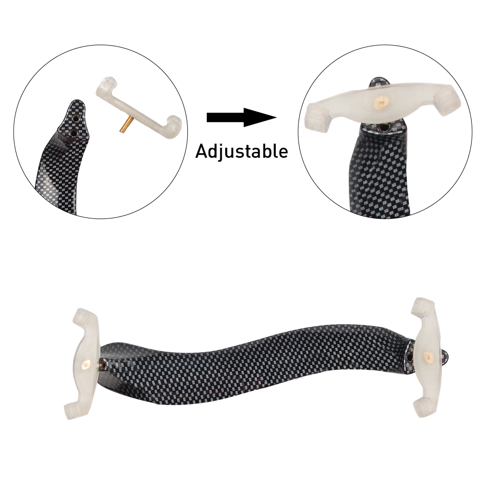 4/4 & 3/4 Violin Shoulder Pad Rest Support Violins Instrumental Replacement