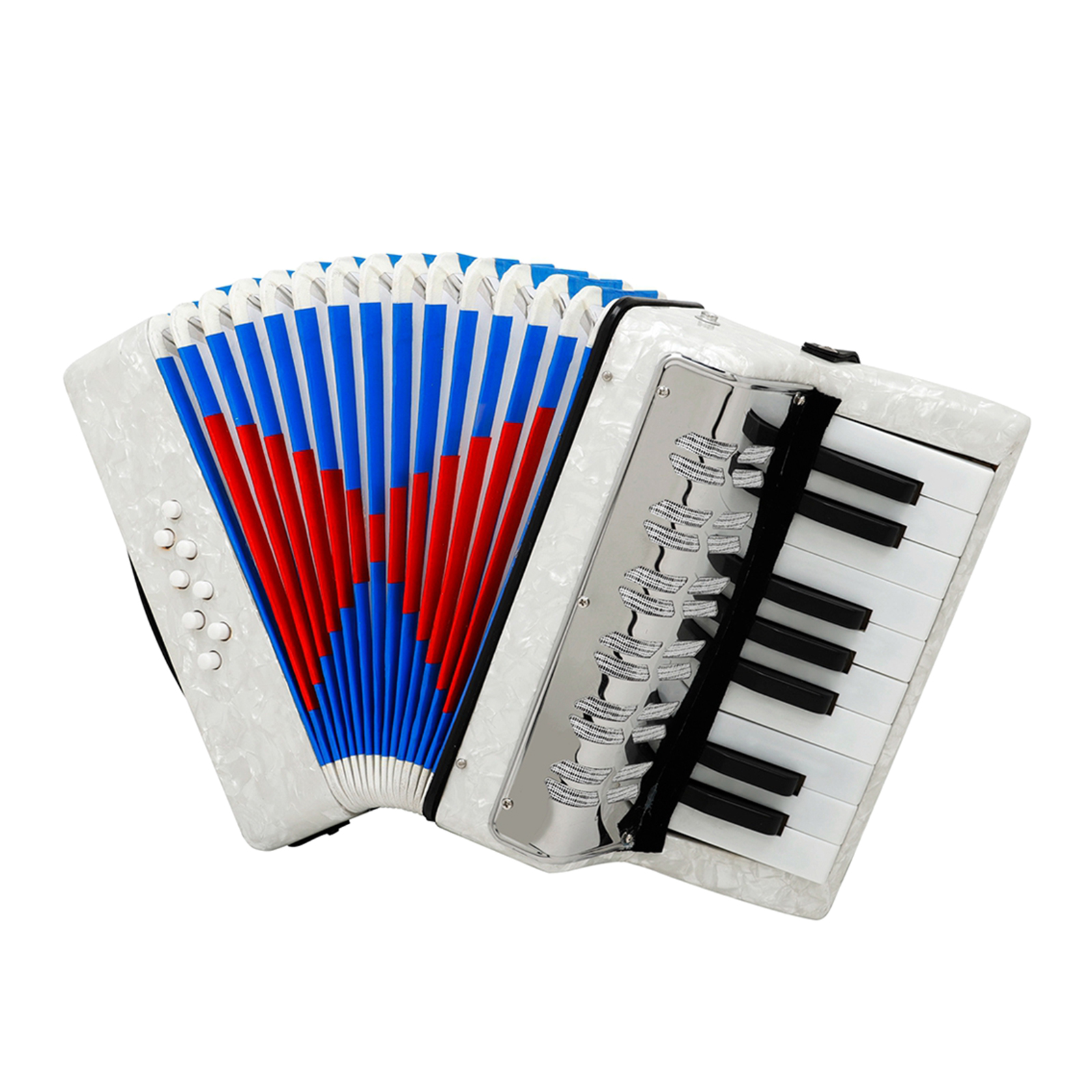 Professional Small 17-Key 8 Accordion Kids Toys for Beginners Students