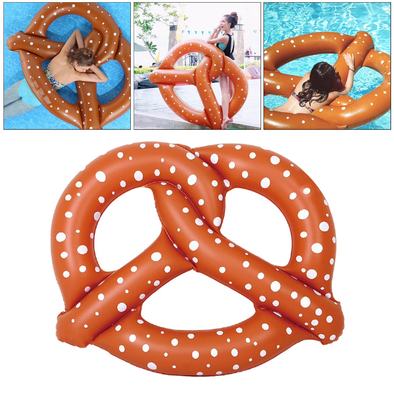 140cm Pool Inflatable Float Funny Water Toy Floating Raft Hammock Beach 330lbs