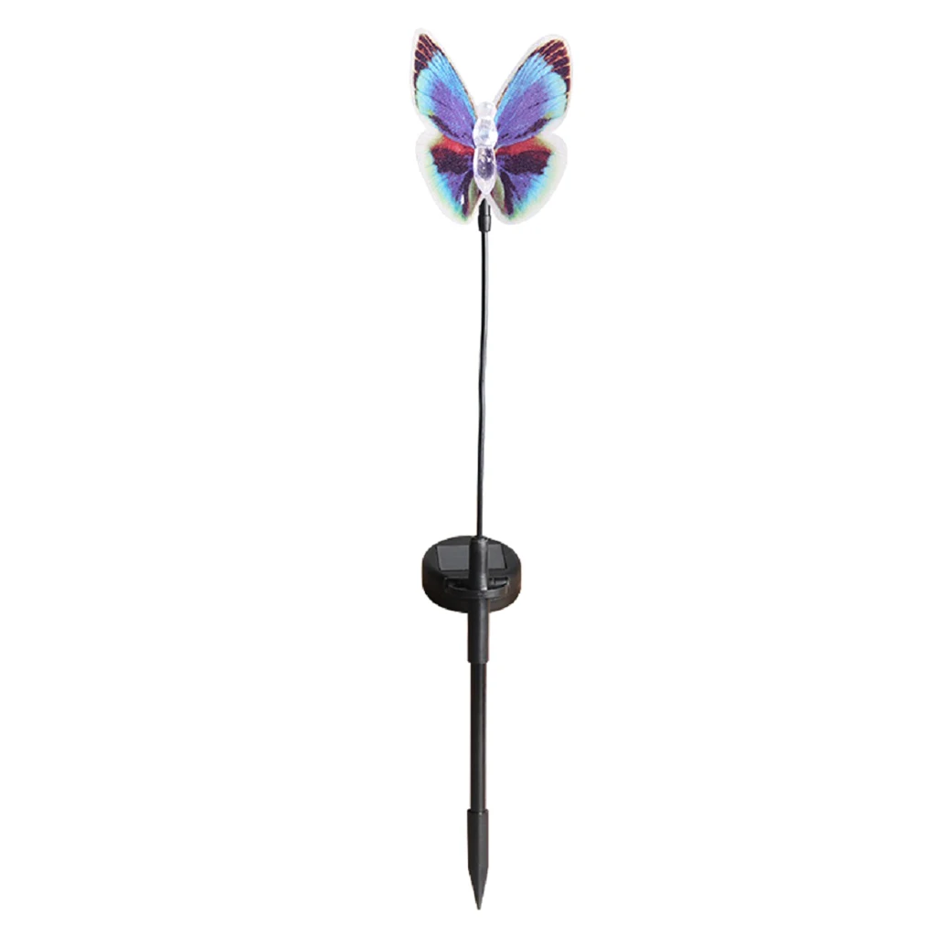 Butterfly Solar Powered Color Changing LED Garden Lights, Automatic Led for Patio Yard and Garden Lawn Light Ornaments