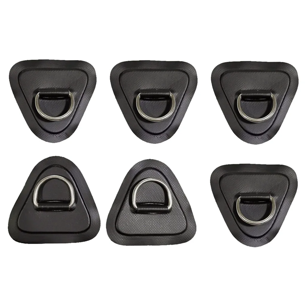 6pcs/pack Kayak D-Ring Buckle Surfboard Canoe Accessories Raft Inflatable Boat