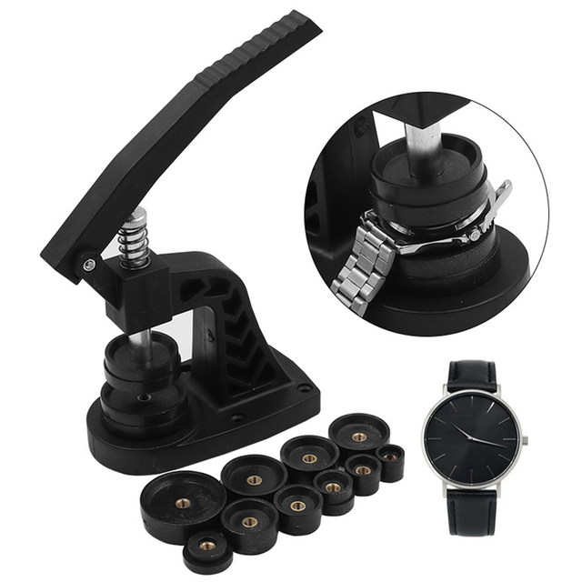 Kit Pressa Orologiaio MXTIMWAN - 18 Stampi Per Chiudere Casse Orologio | Cambio Batteria - Foto 7