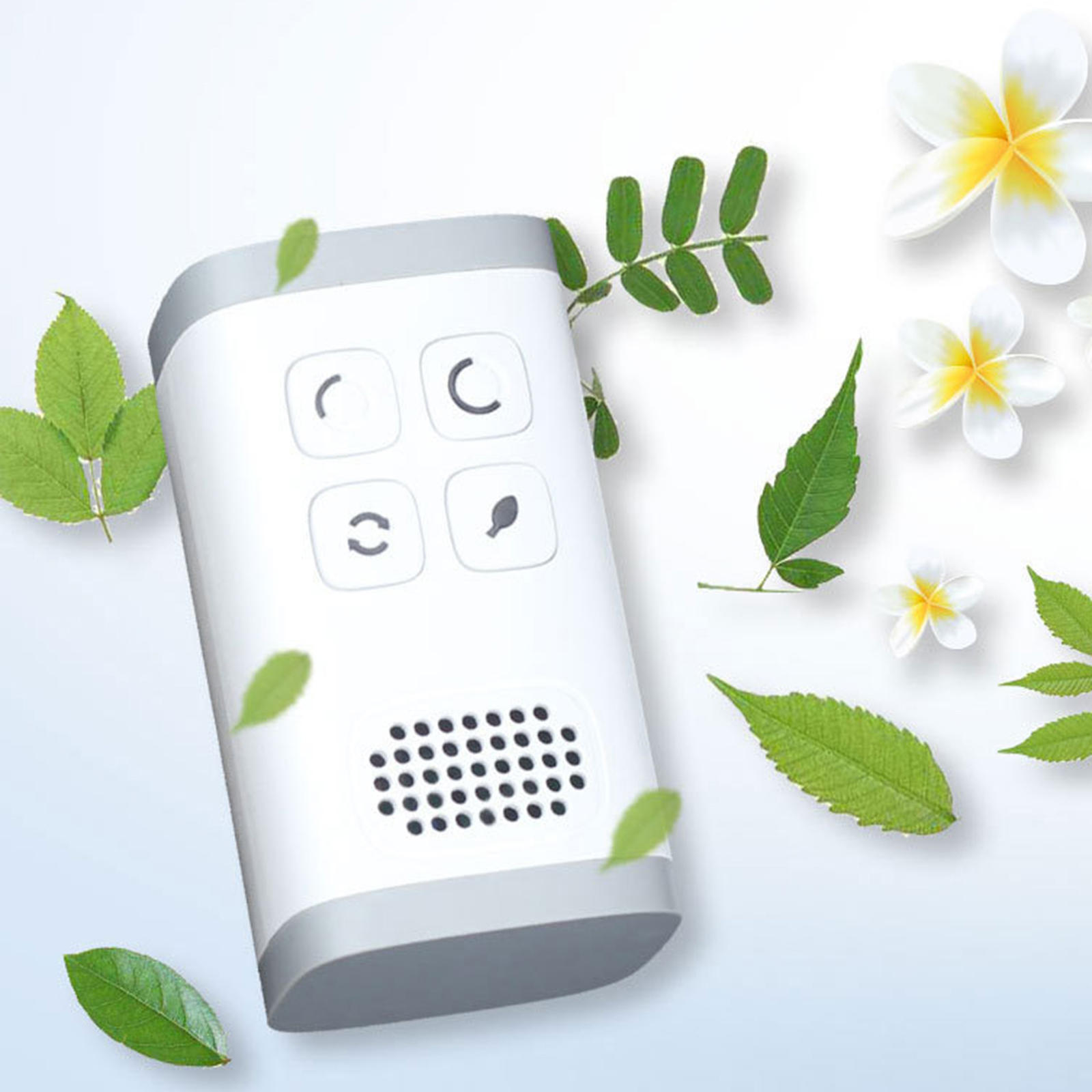 Mini Air Purifier US Plug 2.5W Fresh Deodorant Sterilise Cleaner Deodorization for Office Pet Room Dust Removal Toilets Bedroom