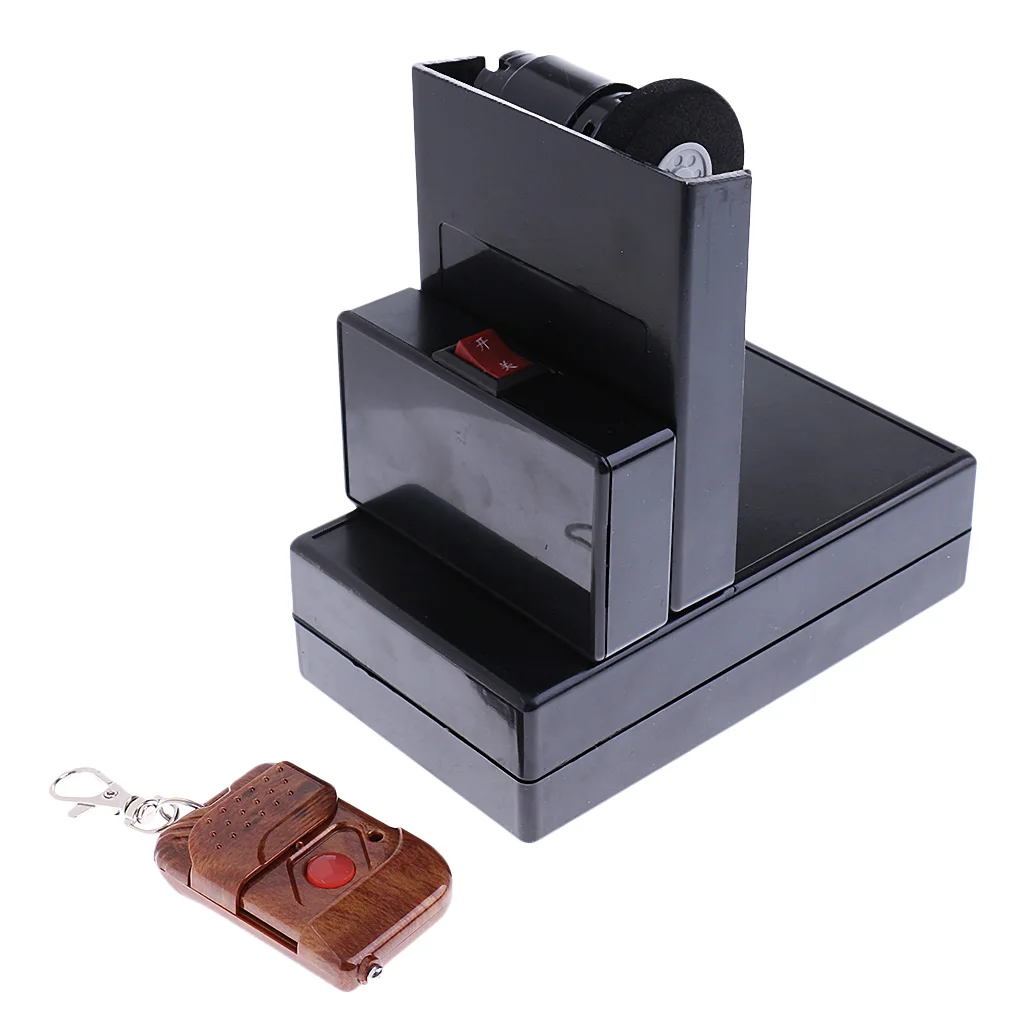 Remote Control Card Fountain Magic Stage Illusion Tricks Pro Magician Prop