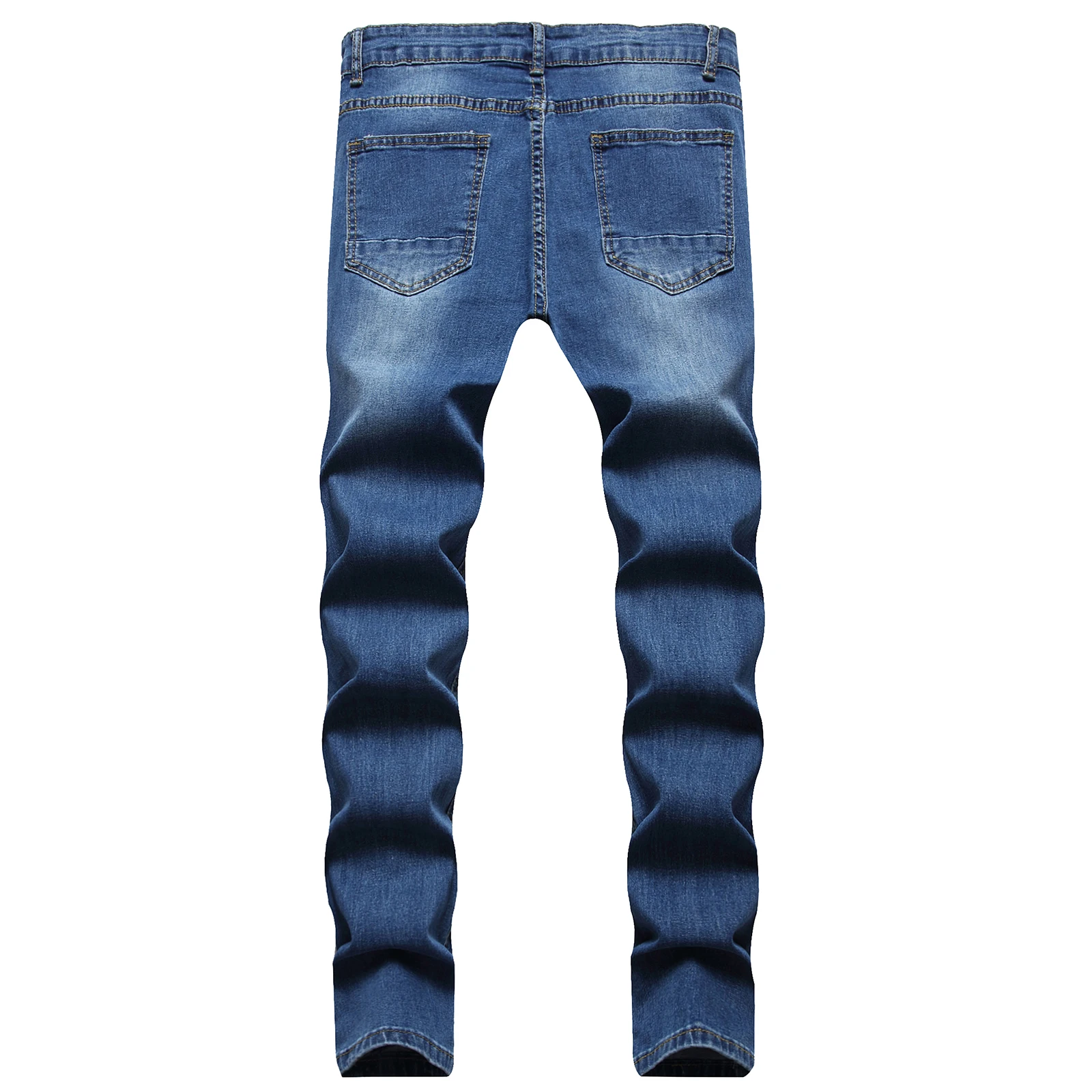 loose jeans Men's Sweatpants Sexy Hole Jeans Pants Casual Summer Autumn Male Ripped Skinny Trousers Slim Biker Outwears Pants cargo jeans