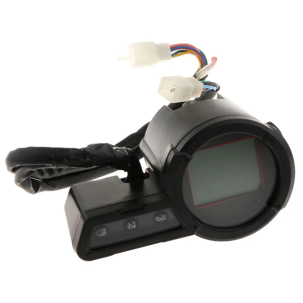 Motorcycle Odometer Speedometer Gauge Kph ,  LCD Digital Display for YAMAHA Tricker XG250 XG 250