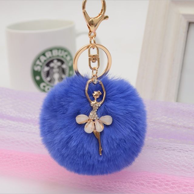 Pom Pom Ballerina Key Chain – Panache Ballet Boutique