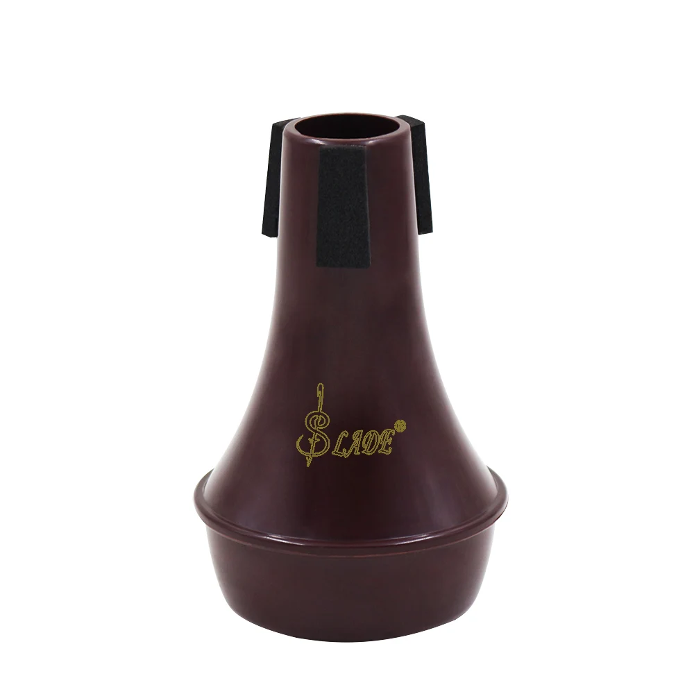 9.6 x 6.2cm High Quality Durable ABS Plastic Trumpet Practice Straight Mute Musical Instrument Accessory Parts