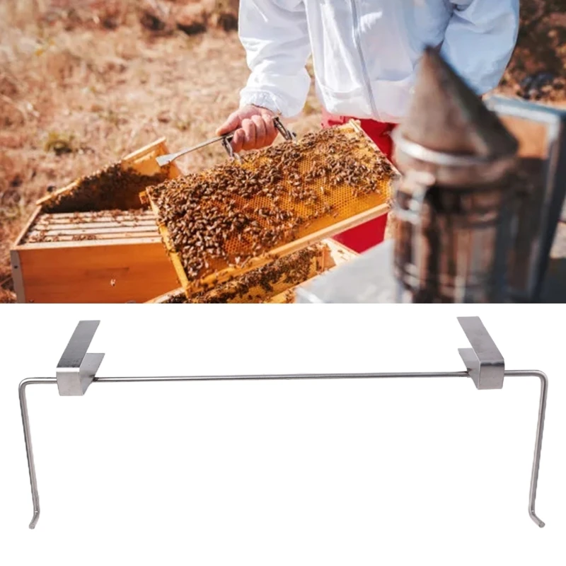 Extension Beehive Frame Holder Stainless Steel Beekeeping Perch Stand Support