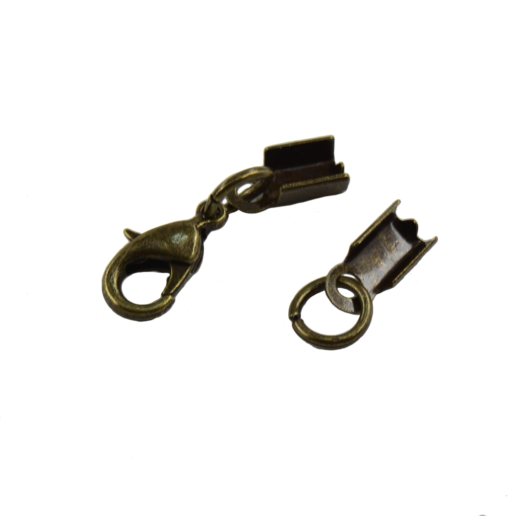 12Pcs Brass Lobster jewellery Clasps Necklace Extender Bracelet Connectors