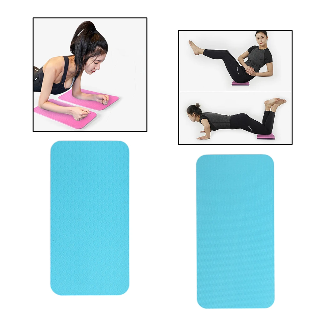 Yoga Mats for Women Thick F_Gotal Abdominal Wheel Pad Flat Support Elbow Pad Yoga Auxiliary Pad Health & Fitness Non-Slip Yoga Mat Sport Pilates Mats for Pilates Stretching Home Gym Workout 