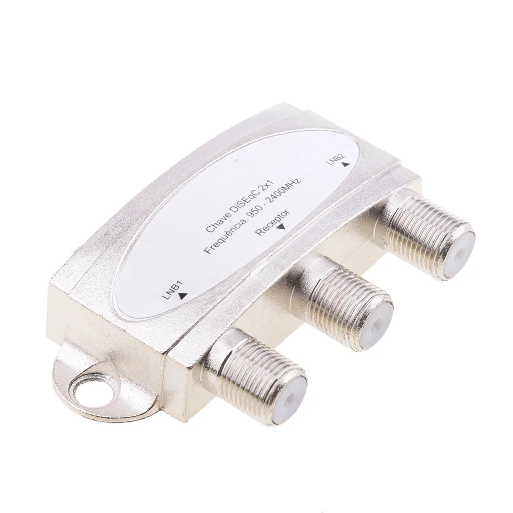 Diseqc Satellite Switch for 2 in 1 Multi Lnb Lnbf Fta Receiver