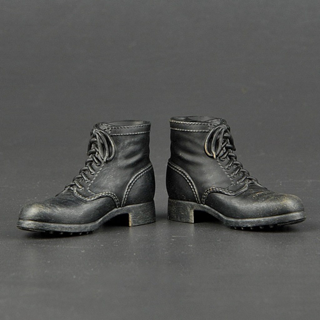 1/6 Mans Soldier Combat Boot Shoes for 12inch TC Dragon Action Figure Dolls