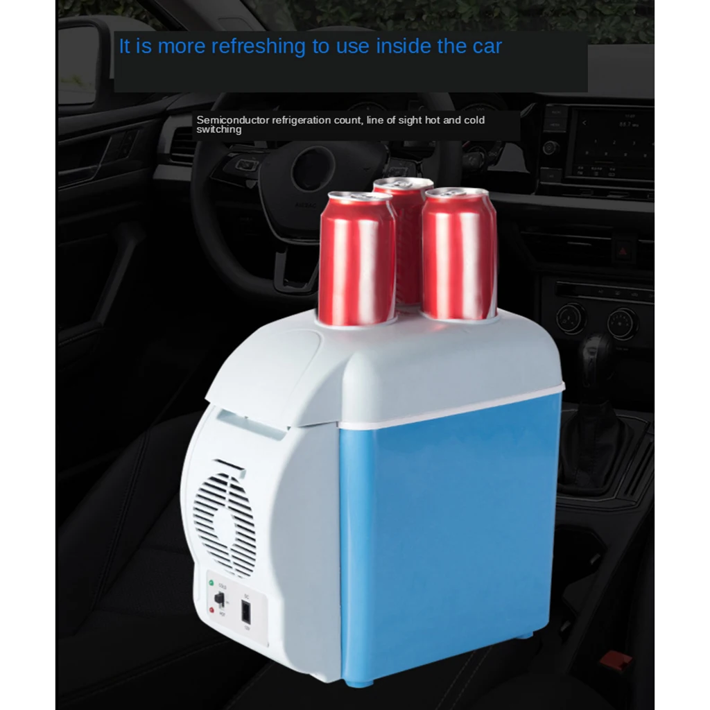 car fridge freezer 7.5L Mini Car Fridge Refrigerator Freezer Cooler Warmer Portable Compact 12V portable fridge for car