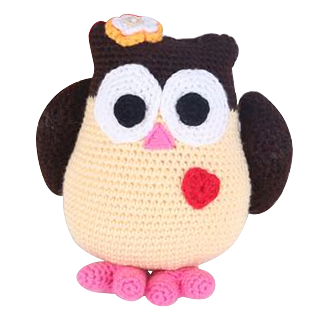 Amigurumi Crochet Kit for Making An Animal Figure- Owl Doll, DIY