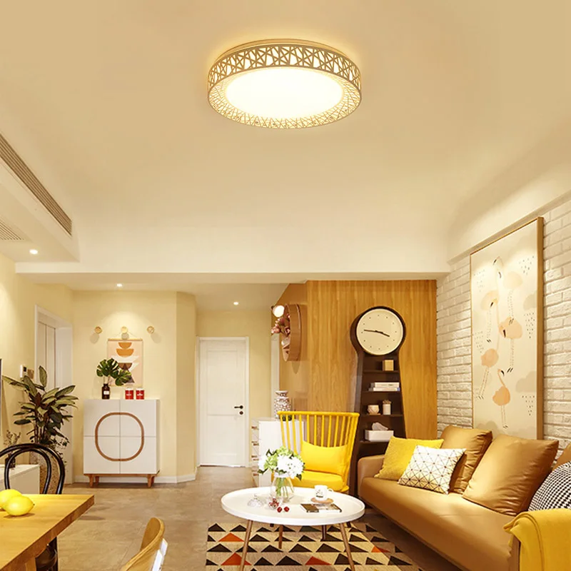 PerGrate LED Deckenleuchte Vogelnest Runde Lampe Moderne Leuchten Für Wohnzimmer Schlafzimmer Küche 