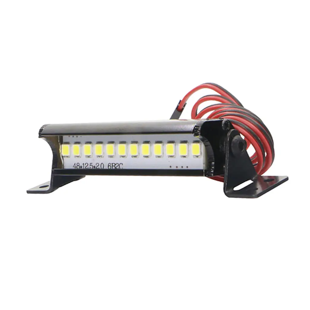 Details about   RC Crawler LED Light Bar 12 LEDs 1:10 RC Car for TRX4 90046 90048 SCX10 